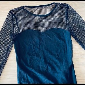Fishnet bodysuit